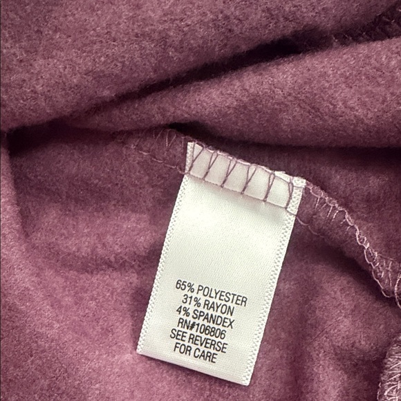 Croft & Barrow Women's Plum Jacket NWT - Picture 4 of 4